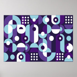 抽象芸術幾何学形式abstract,art,artwork,bac ポスター