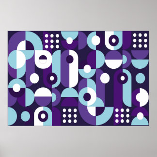 抽象芸術幾何学形式abstract,art,artwork,bac ポスター