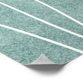 抽象芸術幾何学植物壁芸術ポスター ポスター (角)