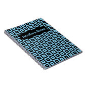 抽象芸術幾何学模様ノートブック ノートブック (右側)