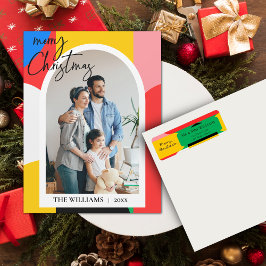 抽象芸術幾何学模様フォトメリークリスマス