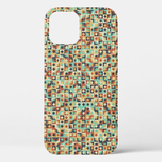 抽象芸術幾何学模様生成計算a Case-Mate iPhoneケース (裏面)