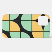 抽象芸術幾何学模様生成計算a Case-Mate iPhoneケース (裏面 (横))