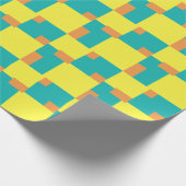 抽象芸術幾何学模様020515 ラッピングペーパー (角)