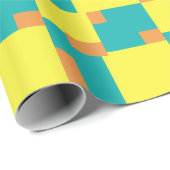 抽象芸術幾何学模様020515 ラッピングペーパー (ロールコーナー)