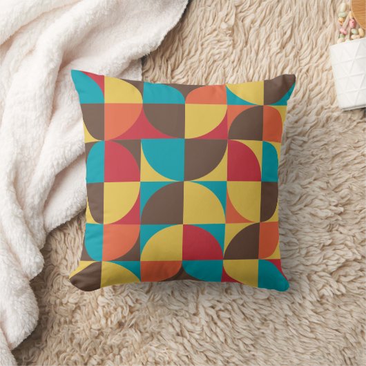 抽象芸術幾何学模様110421v5 クッション (ブランケット)