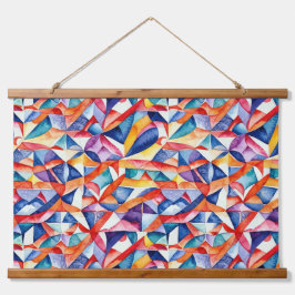 抽象芸術幾何学模様23 – 壁タペストリー 吊り下げ型タペストリー