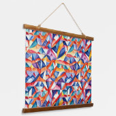 抽象芸術幾何学模様23 – 壁タペストリー 吊り下げ型タペストリー (傾斜あり)