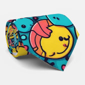 抽象芸術幾何学模様33 – メンズタイ ネクタイ (ロール)