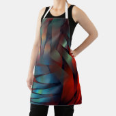 抽象芸術幾何学模様 エプロン (インサイチュ)