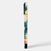 抽象芸術幾何学模様 – カラーグリッド合成 Case-Mate iPhoneケース (裏面 / 左)
