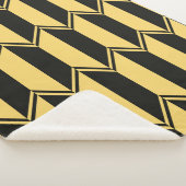 抽象芸術幾何学模様  シェルパブランケット (3/4)