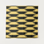 抽象芸術幾何学模様  タペストリー (正面(横))