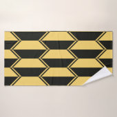 抽象芸術幾何学模様  バスタオル (バスタオル)