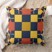 抽象芸術幾何学模様（矢印あり） クッション (ブランケット)