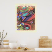 抽象芸術幾何学模様EP No. 3ポスター ポスター (キッチン)