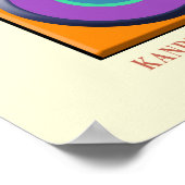 抽象芸術幾何学模様EP No. 5ポスター ポスター (角)