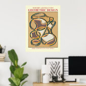 抽象芸術幾何学模様EP No. 9ポスター ポスター (ホームオフィス)