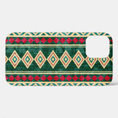 抽象芸術幾何学的アフリカスタイルパターン Case-Mate iPhoneケース (裏面 (横))
