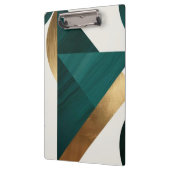 抽象芸術幾何学的アートモダンポスターミニマル クリップボード (左)