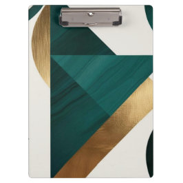 抽象芸術幾何学的アートモダンポスターミニマル クリップボード