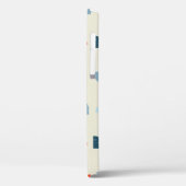 抽象芸術幾何学的インスパイア継ぎ目なしパターン Case-Mate iPhoneケース (裏面 / 左)