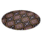 抽象芸術幾何学的エスニック、壁紙デザイン。 カッティングボード (角)