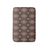 抽象芸術幾何学的エスニック、壁紙デザイン。 バスマット (正面縦)