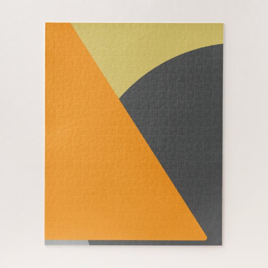 抽象芸術幾何学的カラフル芸術的 ジグソーパズル (縦)