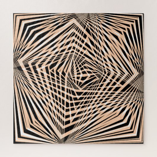 抽象芸術幾何学的シームレスデザイン ジグソーパズル (縦)