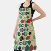 抽象芸術幾何学的シームレスパターンデザイン。 エプロン (インサイチュ)