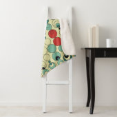 抽象芸術幾何学的シームレスパターンデザイン。 シェルパブランケット (インサイチュ)