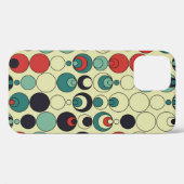 抽象芸術幾何学的シームレスパターンデザイン。 Case-Mate iPhoneケース (裏面 (横))