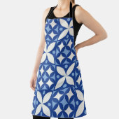 抽象芸術幾何学的シームレスパターン エプロン (インサイチュ)