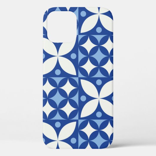 抽象芸術幾何学的シームレスパターン Case-Mate iPhoneケース (裏面)