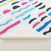 抽象芸術幾何学的シームレス装飾パターン  シェルパブランケット (3/4)