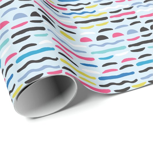 抽象芸術幾何学的シームレス装飾パターン。 ラッピングペーパー (ロールコーナー)