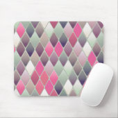 抽象芸術幾何学的デザイン三角形 マウスパッド (マウス)