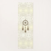 抽象芸術幾何学的ドリームキャッチャー ヨガマット (裏面)