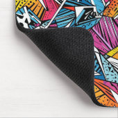 抽象芸術幾何学的パターンデザイン21 – マウスパッド (コーナー)