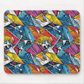 抽象芸術幾何学的パターンデザイン21 – マウスパッド (正面)