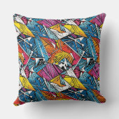 抽象芸術幾何学的パターン21 -装飾用クッション クッション (裏面)