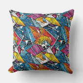 抽象芸術幾何学的パターン21 -装飾用クッション クッション (正面)