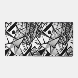 抽象芸術幾何学的パターン24 - Desk Mat デスクマット
