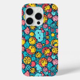 抽象芸術幾何学的パターン33 - Iphoneケース iPhone 15 Proケース