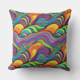 抽象芸術幾何学的パターン34 -装飾用クッション クッション