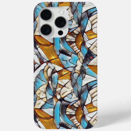 抽象芸術幾何学的パターン40 - Iphoneケース Case-Mate iPhoneケース (裏面)