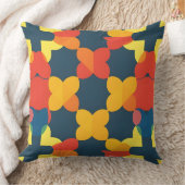 抽象芸術幾何学的パターン クッション (ブランケット)