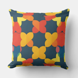 抽象芸術幾何学的パターン クッション
