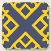 抽象芸術幾何学的パターン コースター (正面)